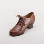 Claire 1940s Oxfords | Brown