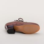 Claire 1940s Oxfords | Brown