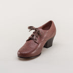 Claire 1940s Oxfords | Brown