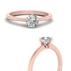 Classic Six Prong Solitaire Ring