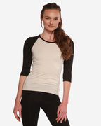 Women's Bamboo Viscose/Sorona 3/4 Sleeve T-Shirt