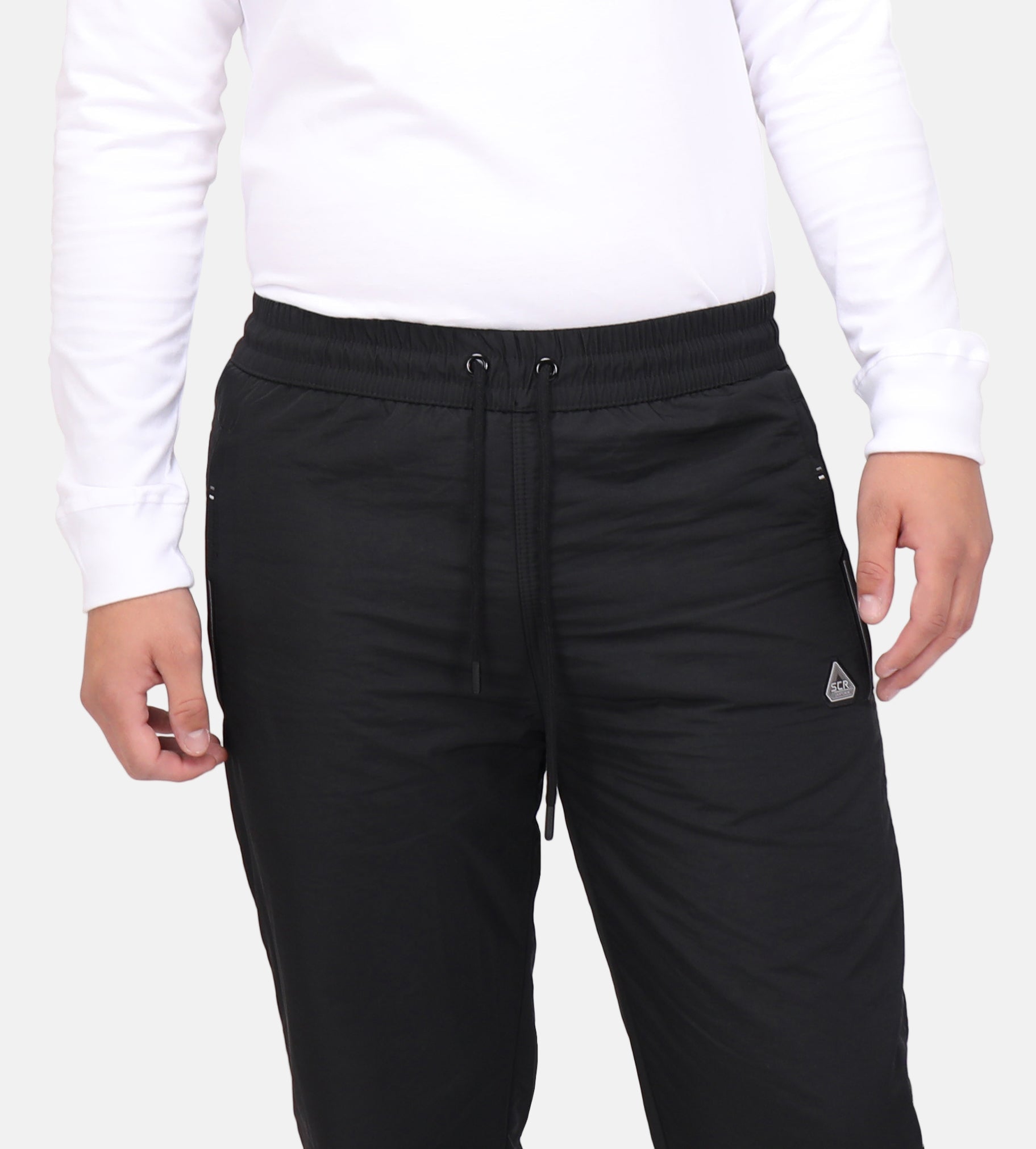 Insulated Fleece Lined Water Resistant Snow Pants Black | Tall