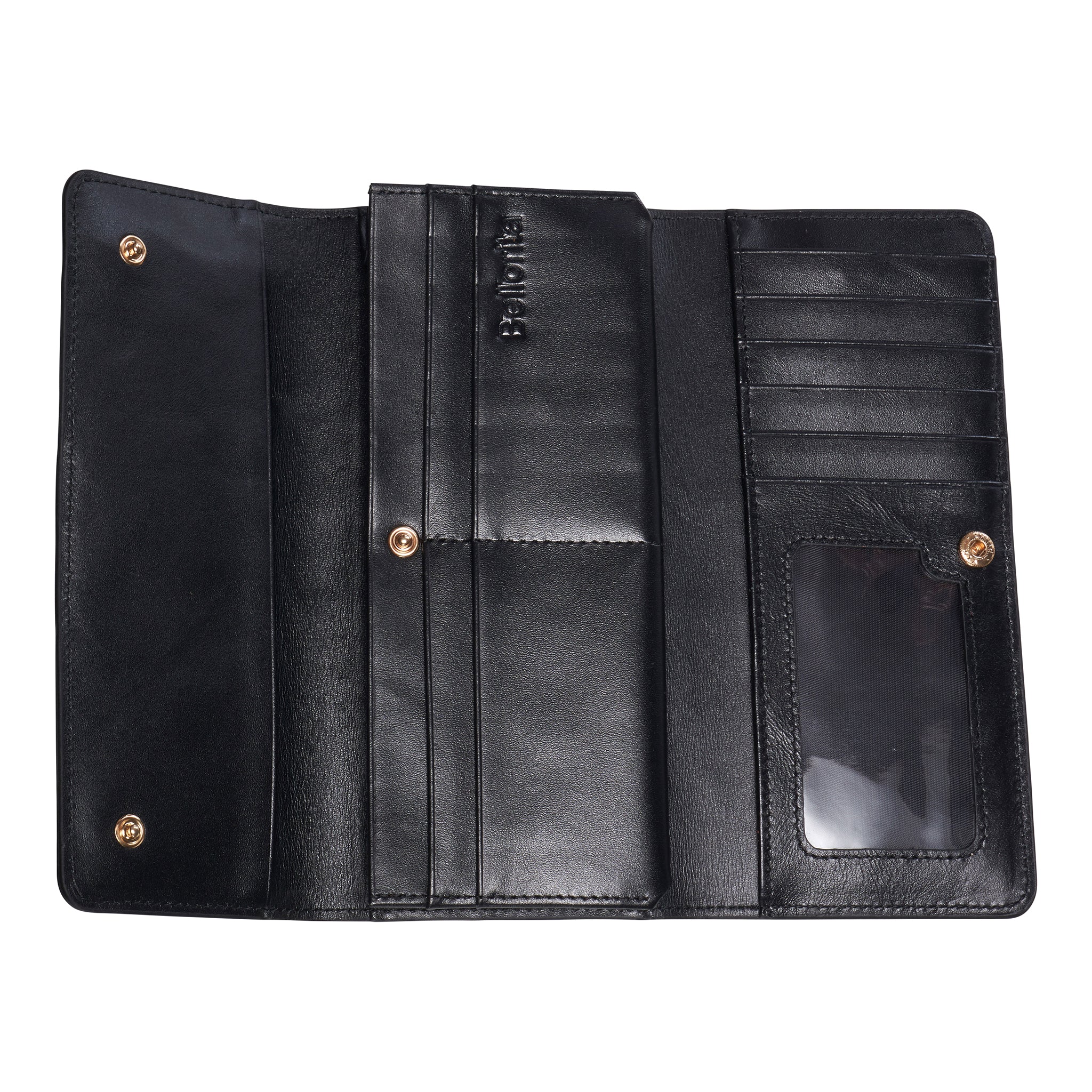 Cloud Black Continental Wallet