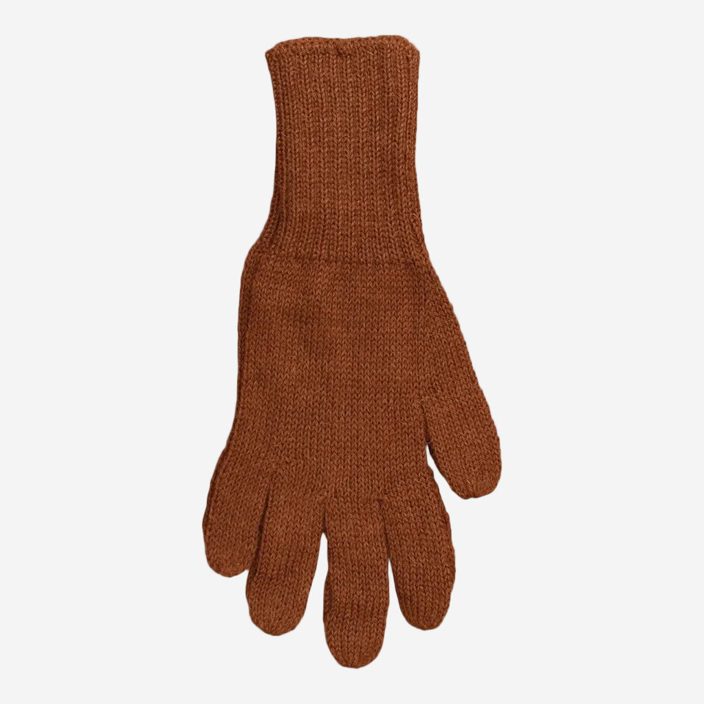 Colorful 100% Alpaca Full Fingered Knit Alpaca Gloves