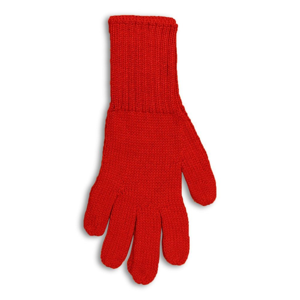Colorful 100% Alpaca Full Fingered Knit Alpaca Gloves