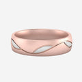 Comfort Fit Two Tone Mens Band