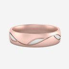 Comfort Fit Two Tone Mens Band