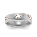 Comfort Fit Two Tone Mens Band