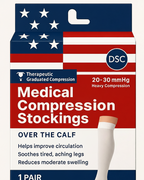 Men's Over The Calf Compression Stocking Socks