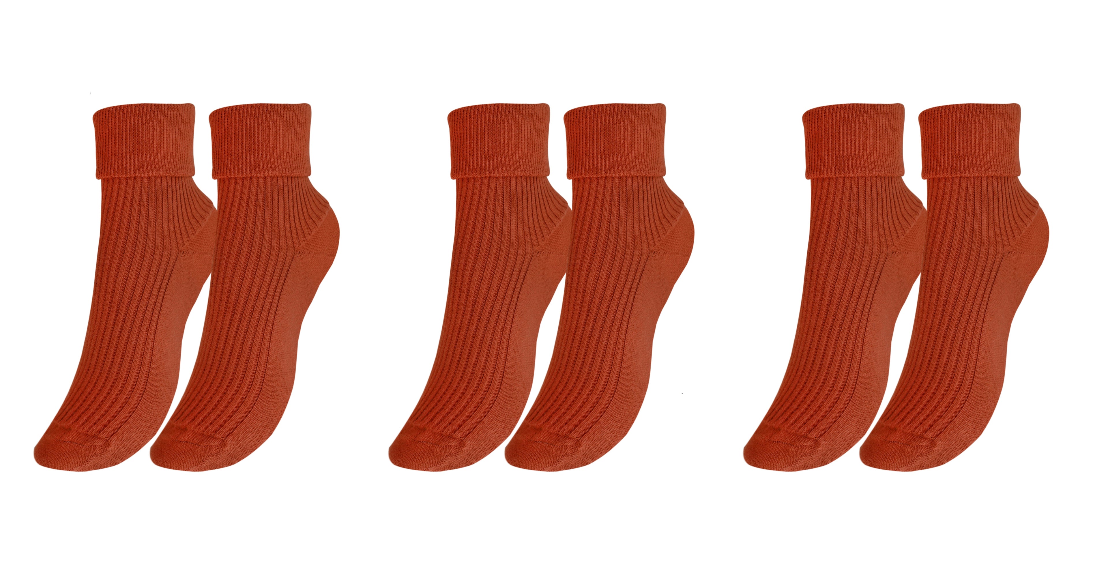Tittimitti® 100% Organic Combed Cotton Luxury Women's Socks | 3-Pack