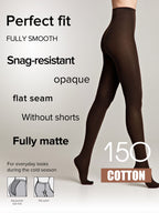Conte Cotton Tights 150 Den | Warm Opaque