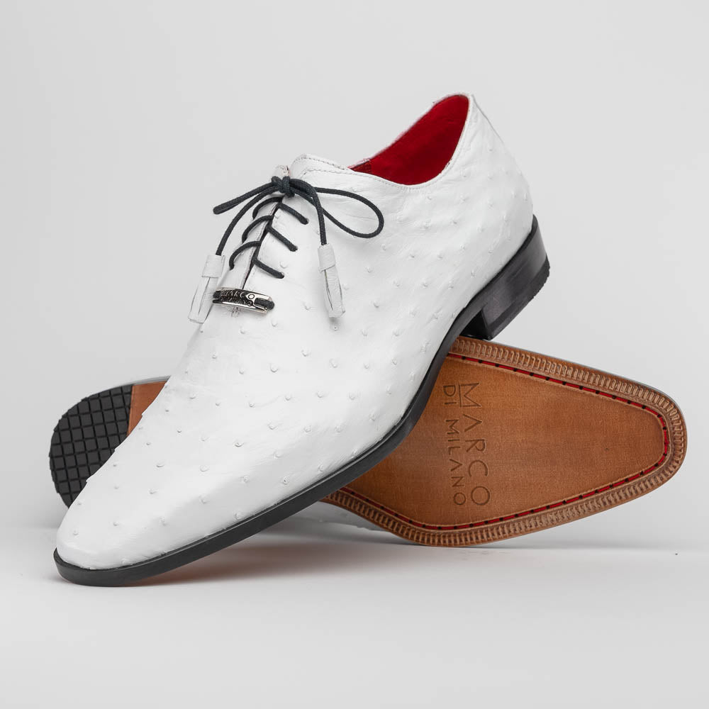 Criss Laced Shoe | White