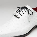 Criss Laced Shoe | White