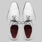 Criss Laced Shoe | White