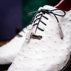Criss Laced Shoe | White
