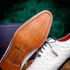 Criss Laced Shoe | White