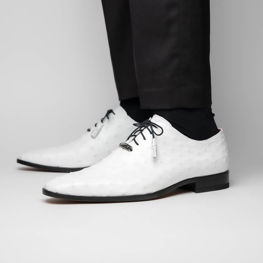 Criss Laced Shoe | White