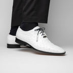 Criss Laced Shoe | White
