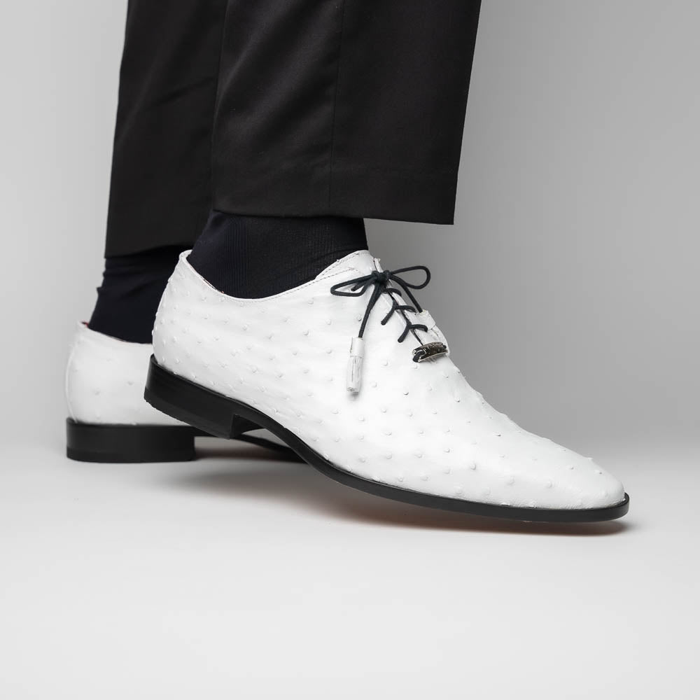 Criss Laced Shoe | White