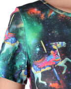 Crop Top with Illustrated Print