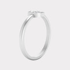 Cushion Cut Bezel Solitaire Ring