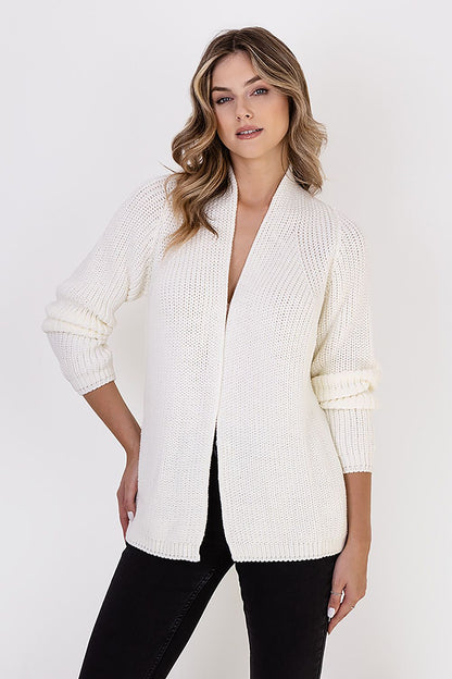 Ribbed Knitted Cardigan