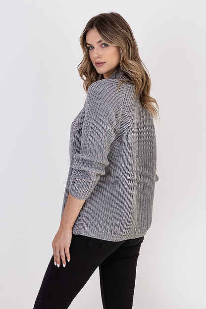 Ribbed Knitted Cardigan