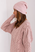Wool Blend Beanie Hat