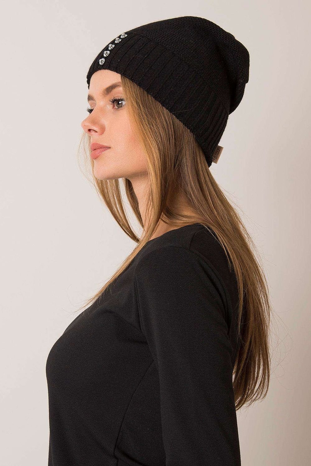 Wool Blend Beanie Hat