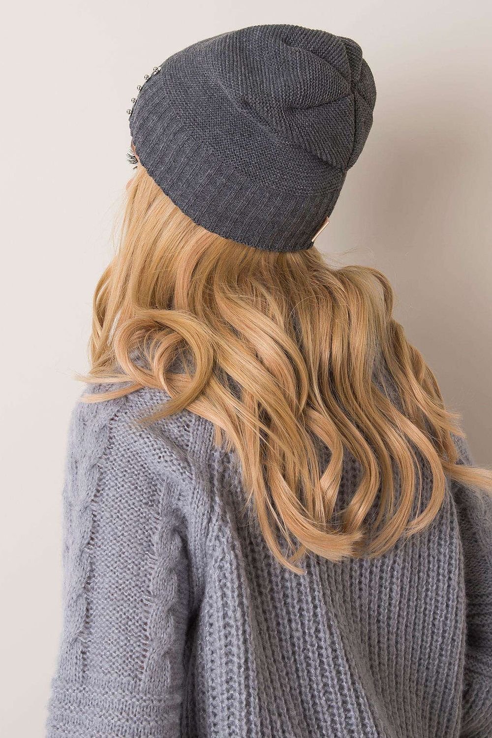 Wool Blend Beanie Hat