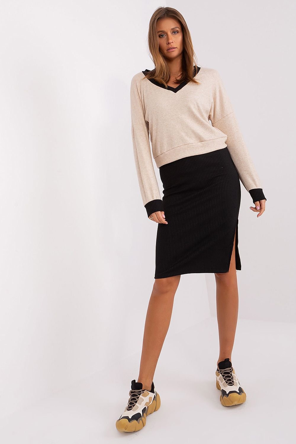 Sleeveless Dress & Jumper Outfit Set