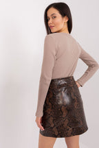 Body Fit Long Sleeve Blouse