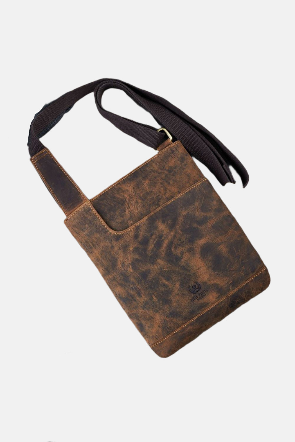  Natural leather bag model 191538 Galanter 