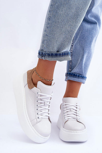 Laced Platform Sneakers