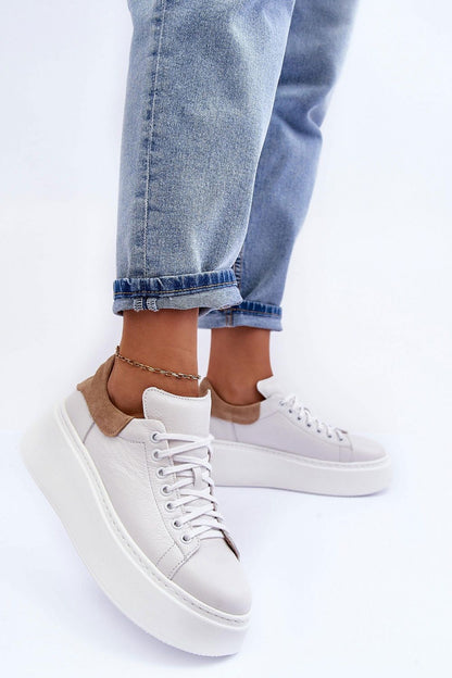 Laced Platform Sneakers