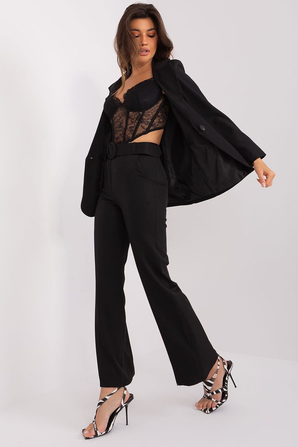 Women Pants with Belt