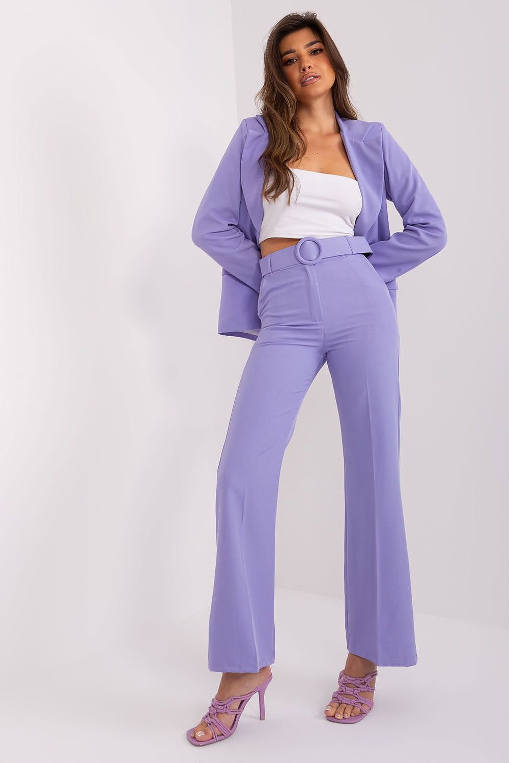 Women Pants with Belt