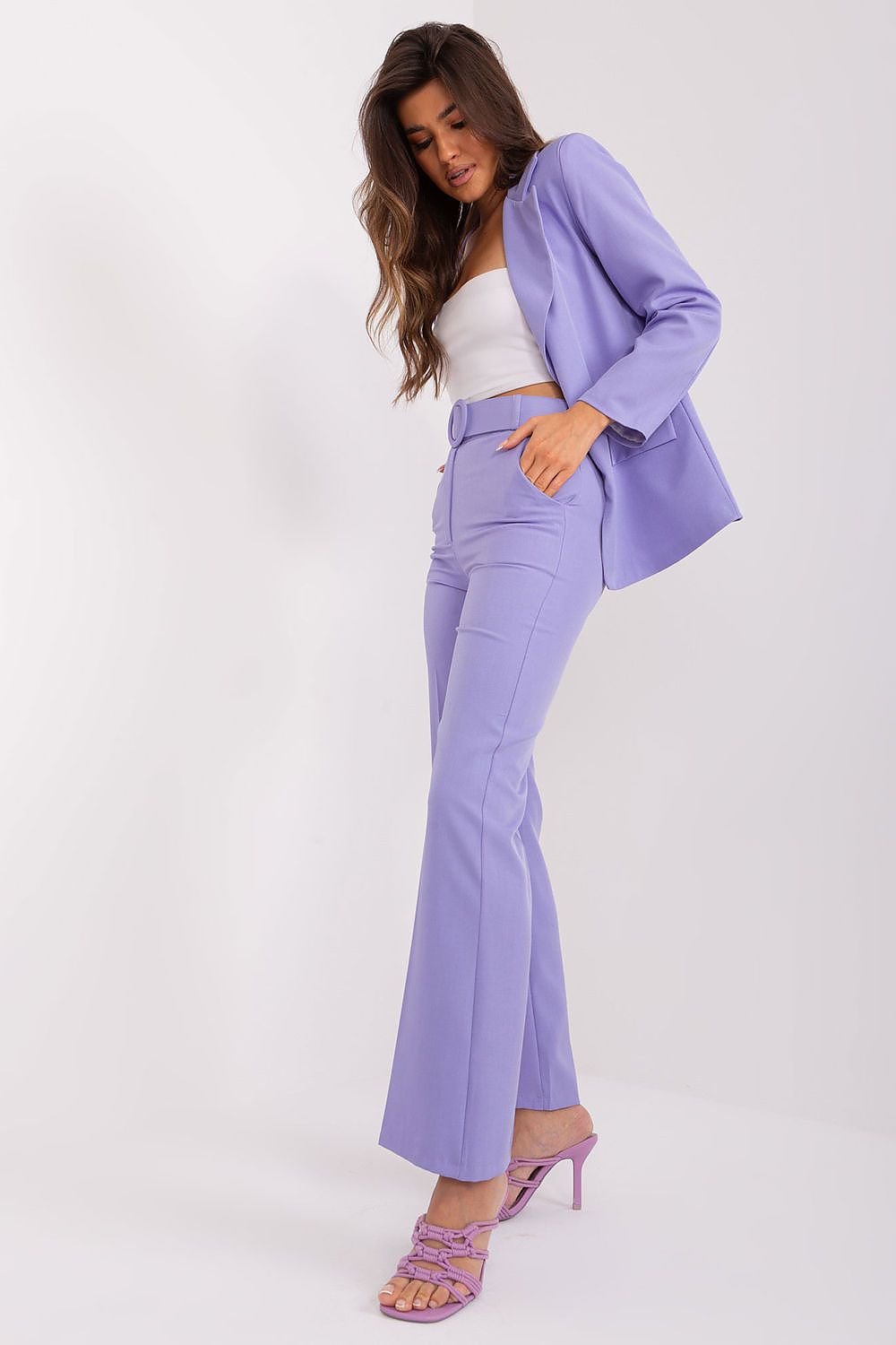 Women Pants with Belt