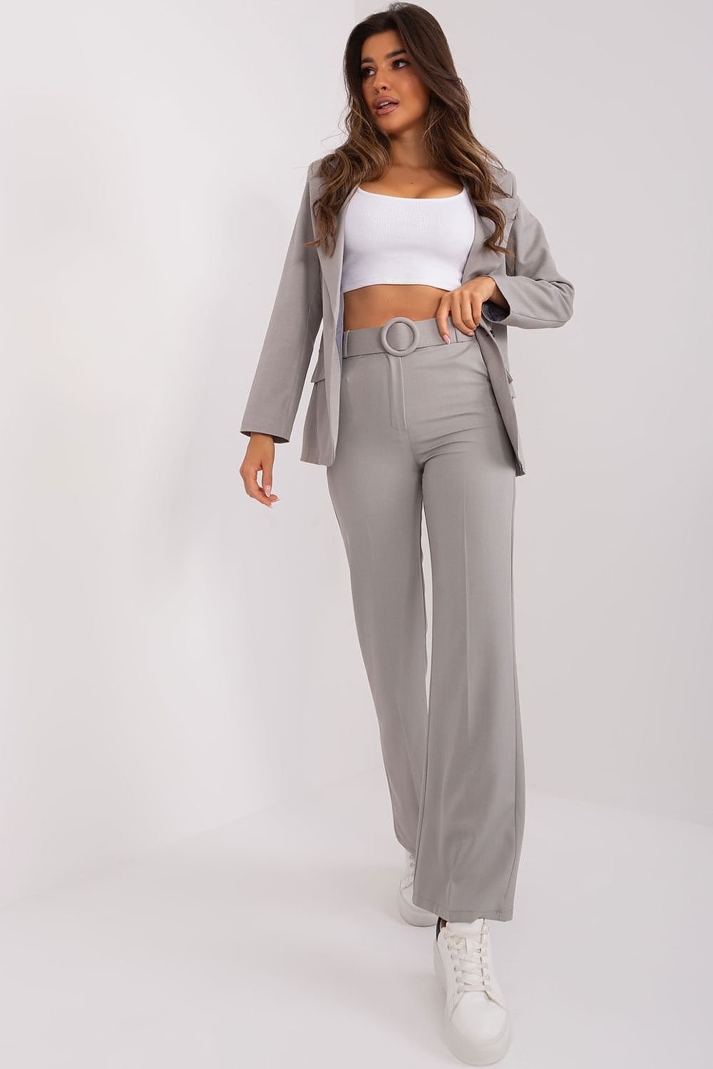 Women Pants with Belt