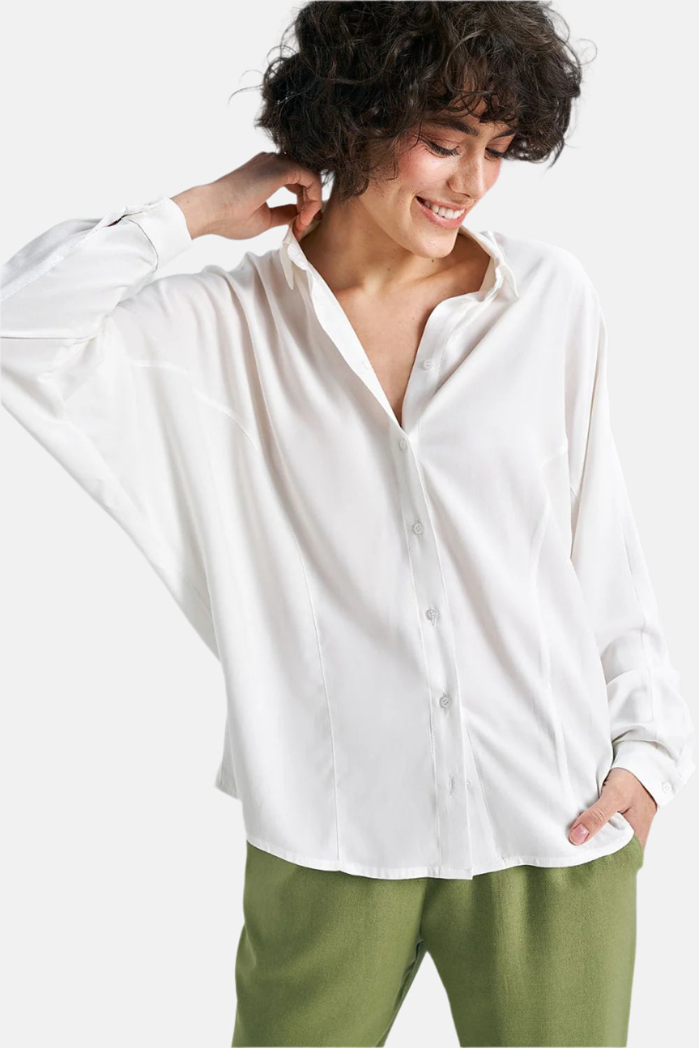 Oversized Long Sleeve Shirt