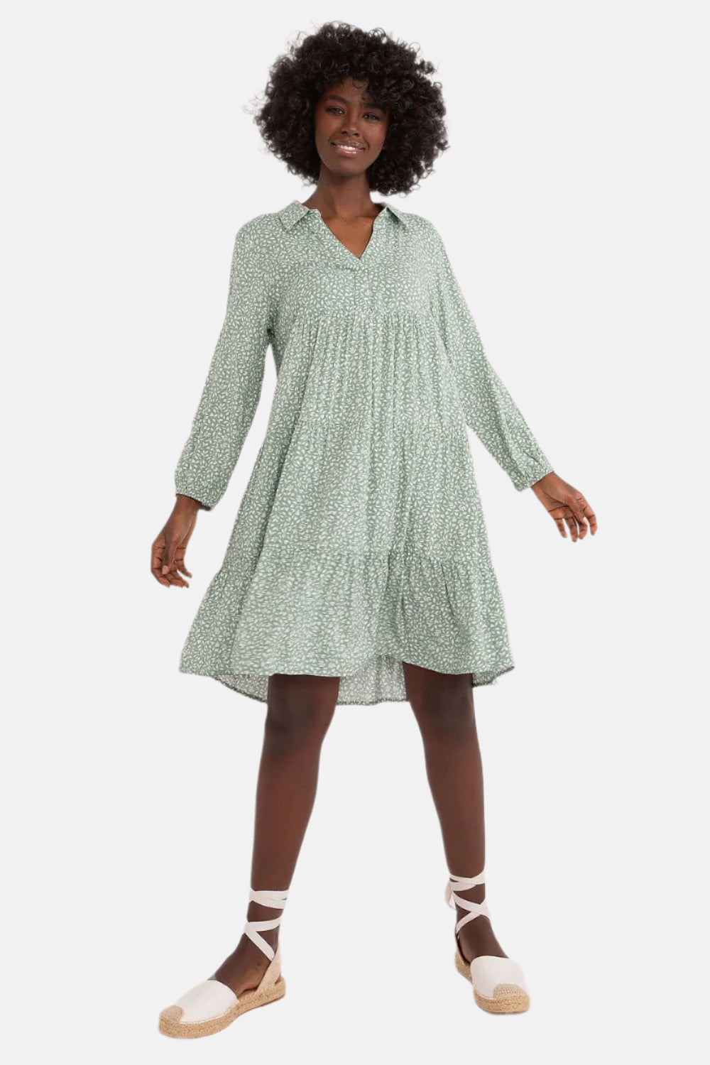 The Summer Mid Dress with 3/4 Sleeve