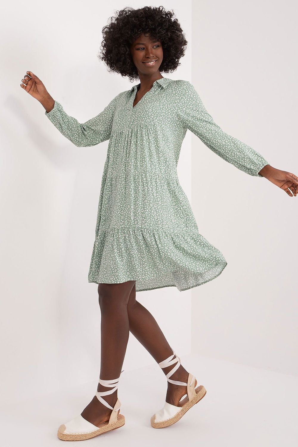 The Summer Mid Dress with 3/4 Sleeve