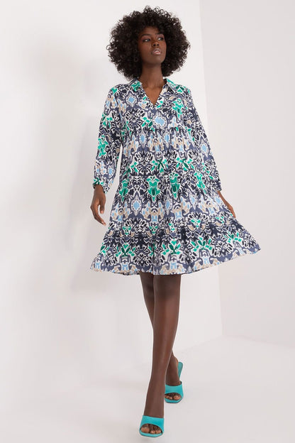 The Summer Mid Dress with 3/4 Sleeve