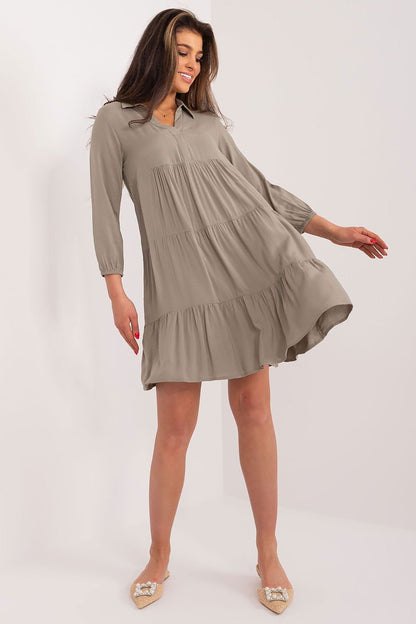 The Summer Mid Dress with 3/4 Sleeve