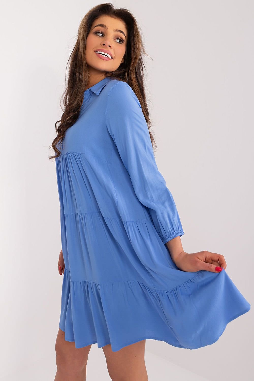 The Summer Mid Dress with 3/4 Sleeve