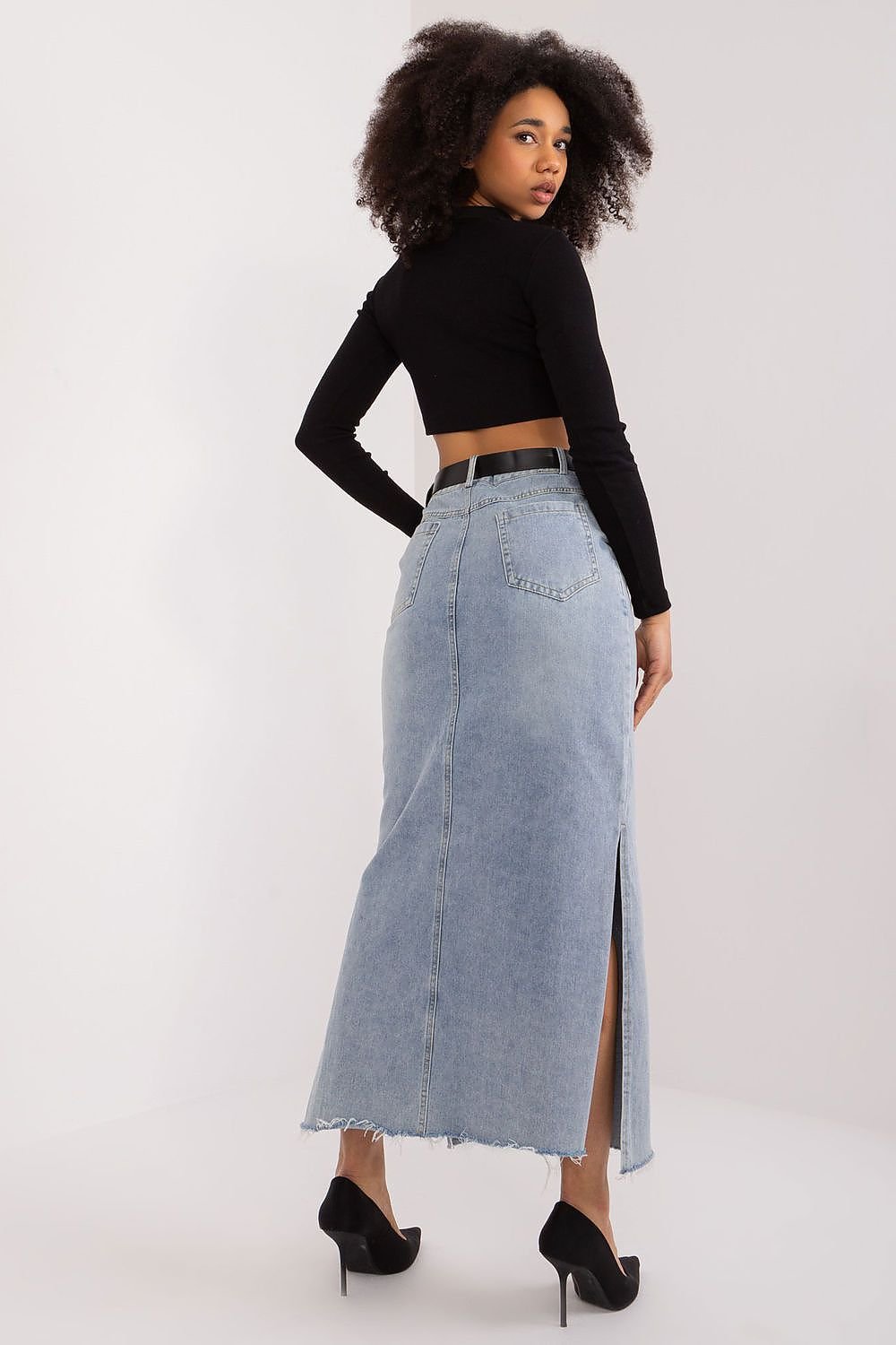 Long Slit Skirt