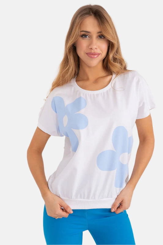 Flower Print T-Shirt