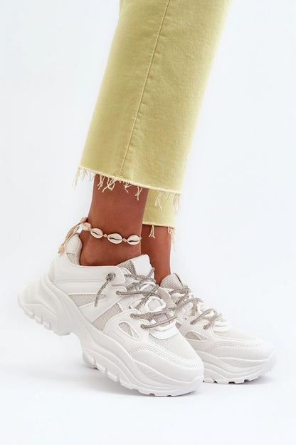 Chunky Lace-Up Sneakers