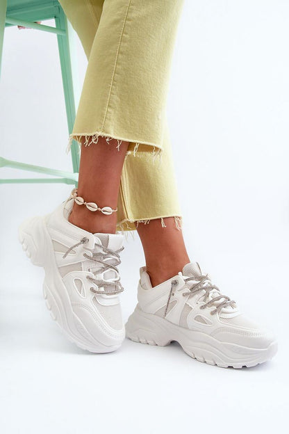 Chunky Lace-Up Sneakers