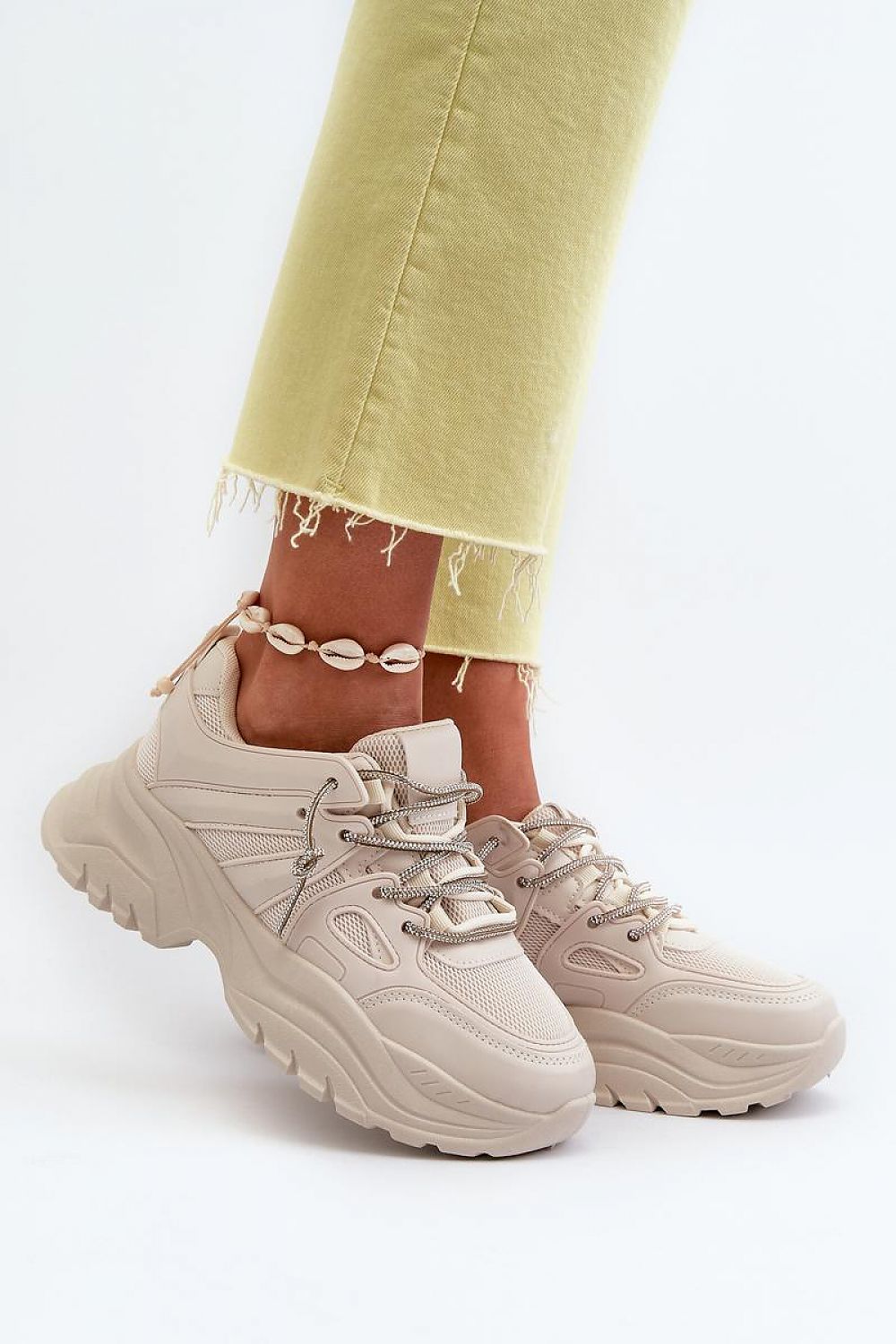 Chunky Lace-Up Sneakers